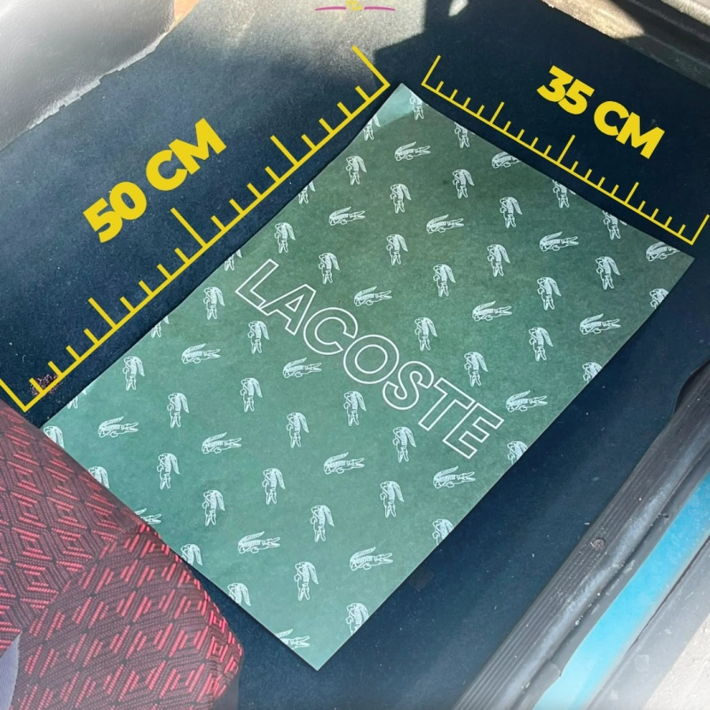 Dekor Kağıt Lacoste Yeşil 35x50 (Küçük Boy)