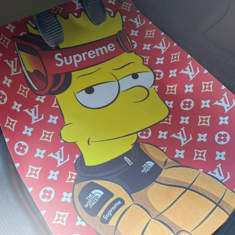 Dekor Kağıt Supreme Kırmızı 50X70 (Büyük Boy)