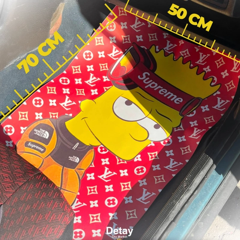Dekor Kağıt Supreme Kırmızı 50X70 (Büyük Boy)