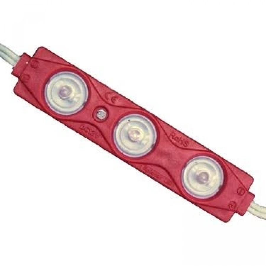 Led Parmak 3lü Kırmızı