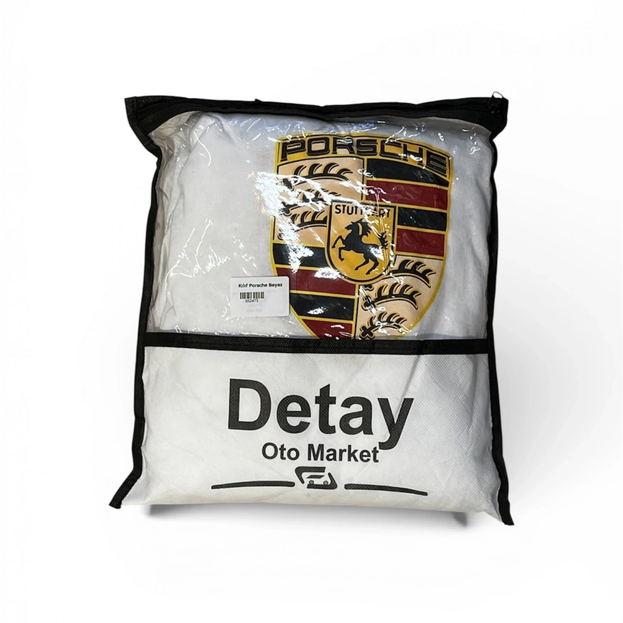 Porsche Koltuk Kılıfı (Beyaz)