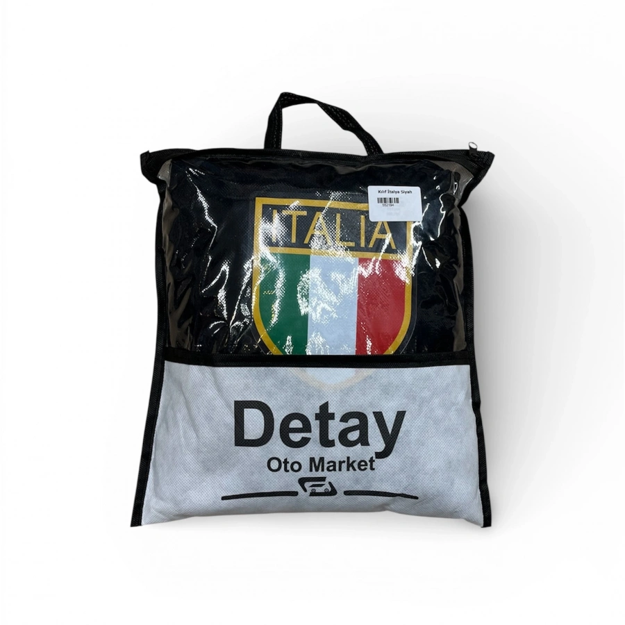 İtalya Koltuk Kılıfı (Siyah)