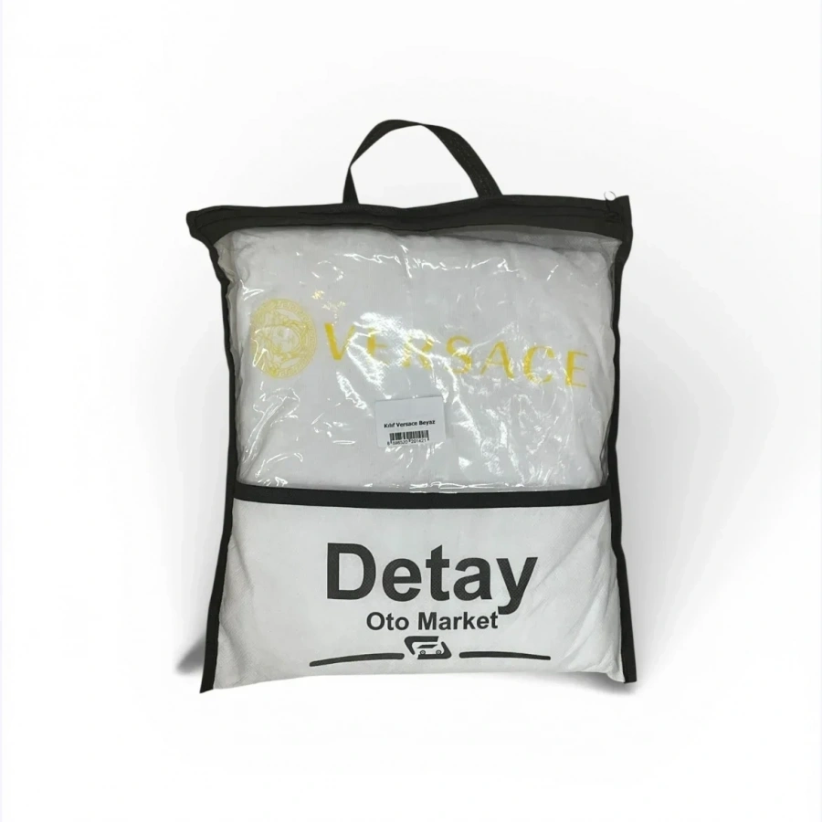 Versace Koltuk Kılıfı (Beyaz)