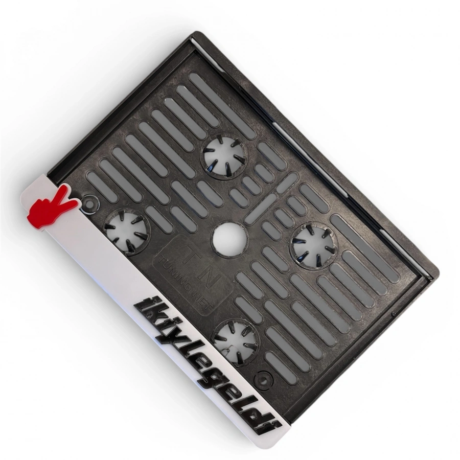 Motosiklet Plakalık İkiyle Geldi