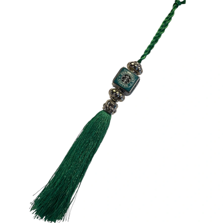 Egzoz Starfucks Püskülü Yeşil