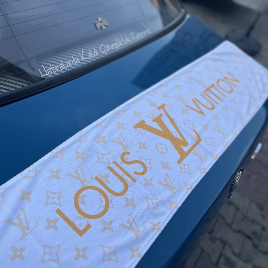 Havlu Kupon Küçük (Gold-Beyaz)