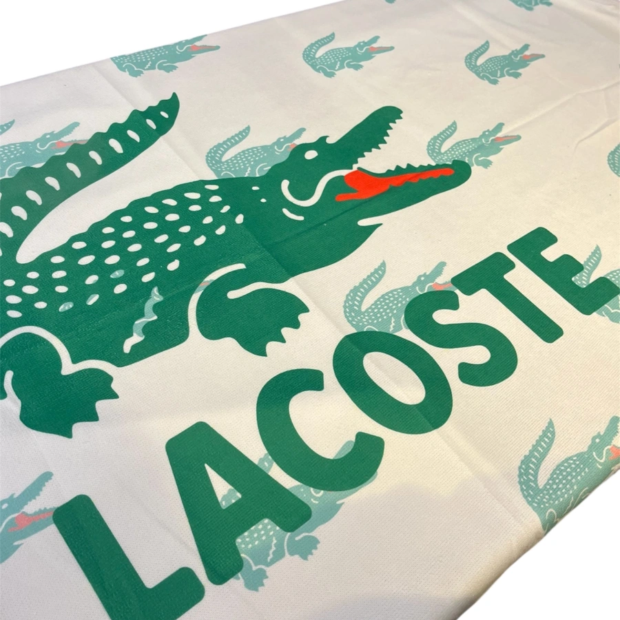 Havlu Lacoste Beyaz Büyük