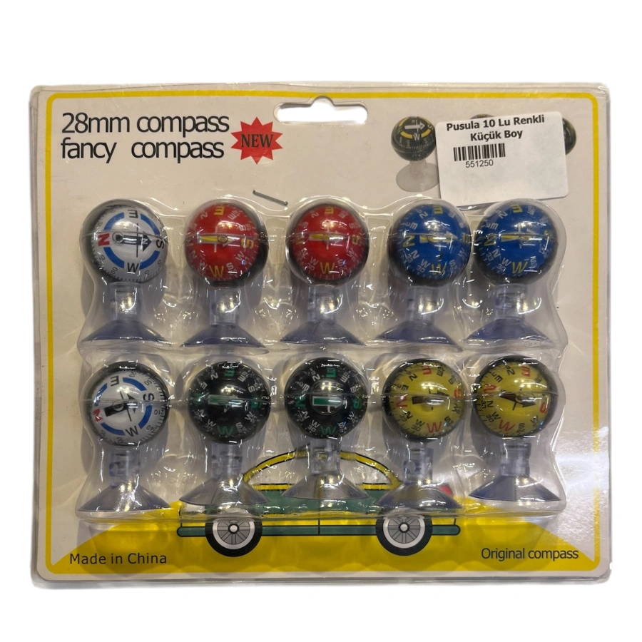 Pusula 10 Lu Renkli Küçük Boy