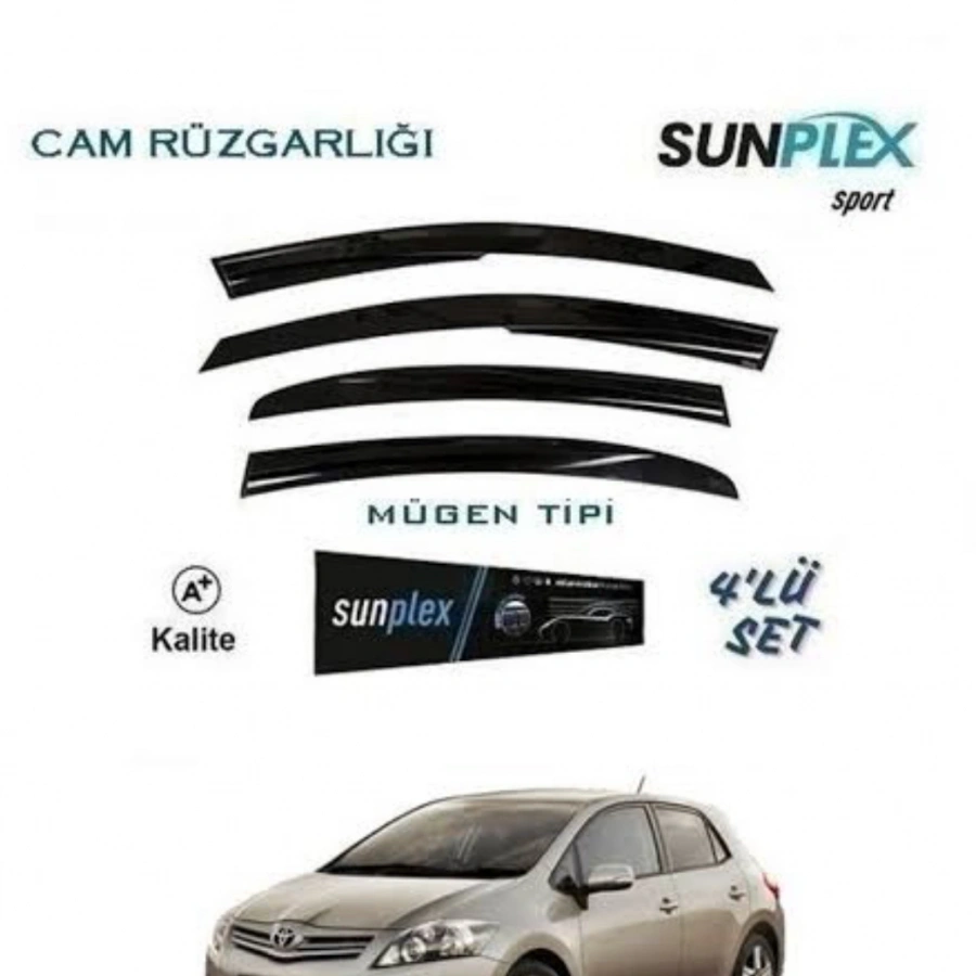 Sunplex Cam Rüzgarlığı Toyota Aurıs 2006-2012 4lü