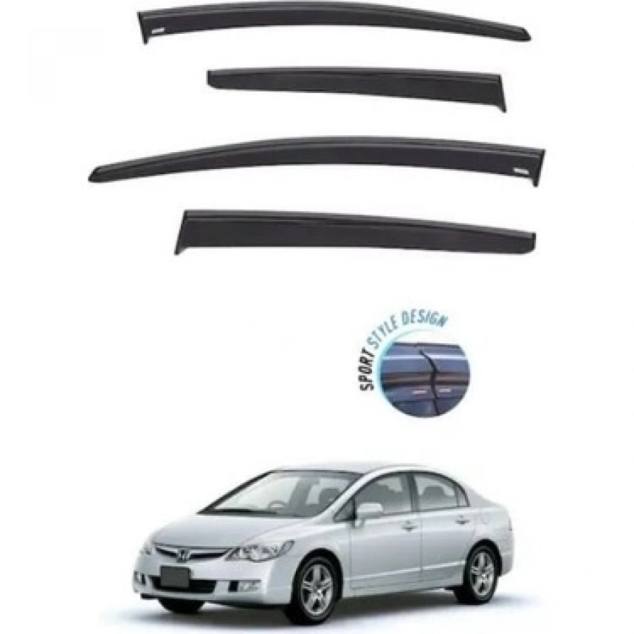 Sunplex Cam Rüzgarlığı Honda Cıvıc 2006-2011 4lü