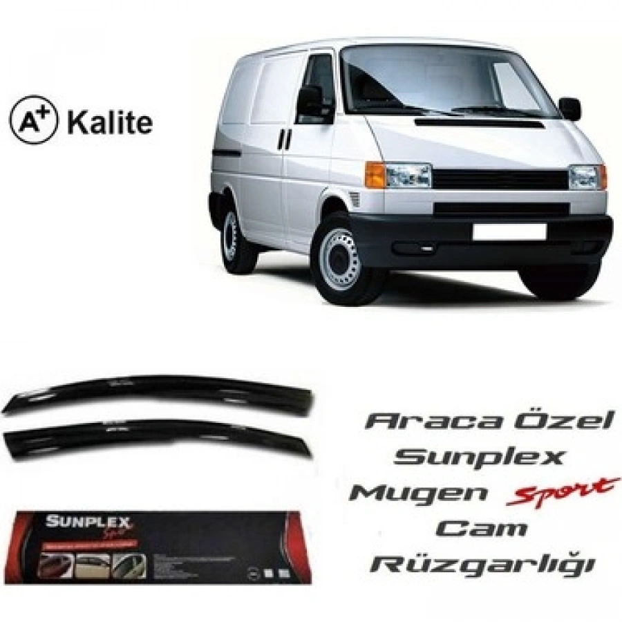 Sunplex Cam Rüzgarlığı Volkswagen Transporter T4 1990-2003 2li