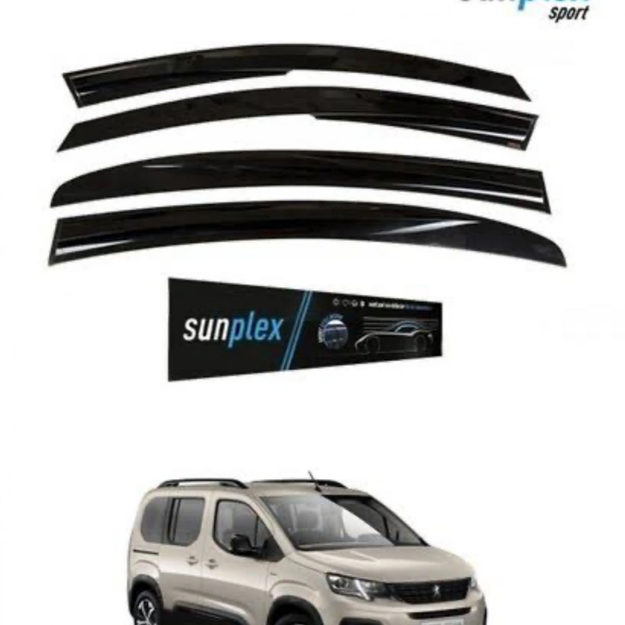 Sunplex Cam Rüzgarlığı Peugeot Rıfter 2018 Ve Sonrası 4lü