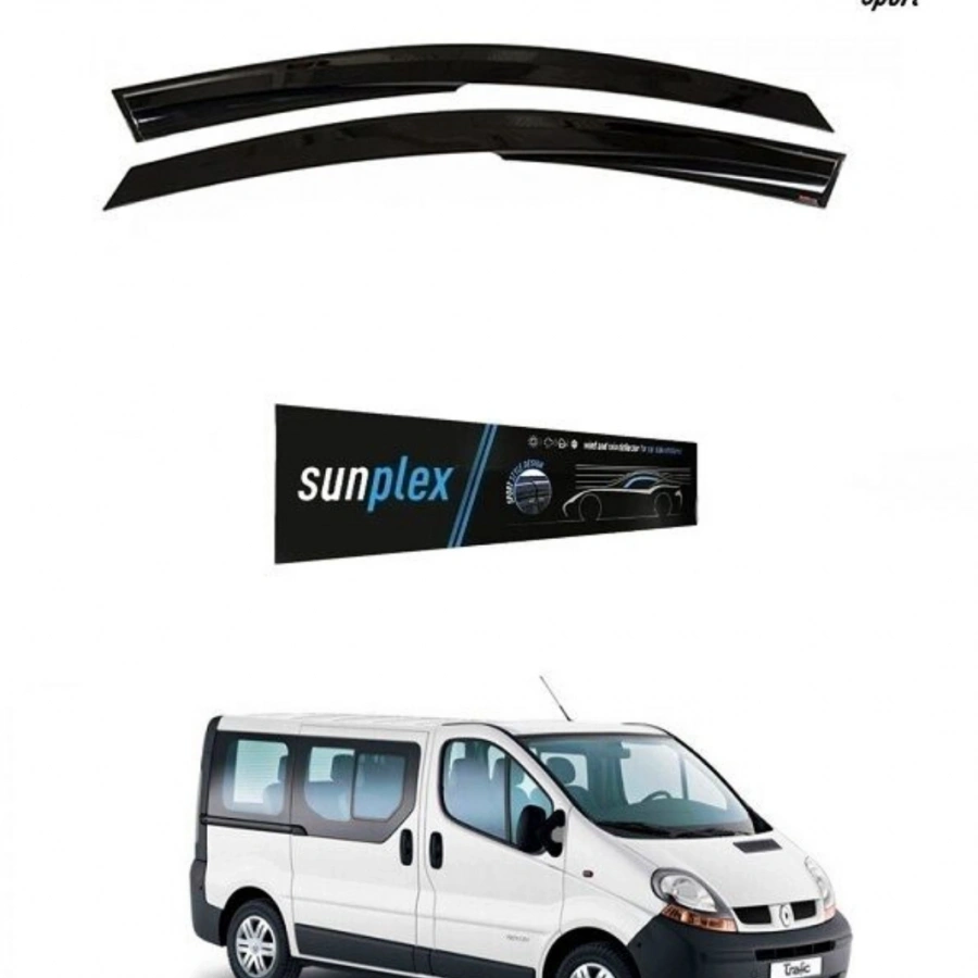 Sunplex Cam Rüzgarlığı Renault Trafıc/Opel Vivaro 2003-2015 2li