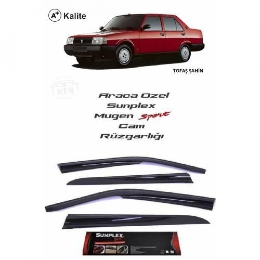 Sunplex Cam Rüzgarlığı Tofaş 4lü