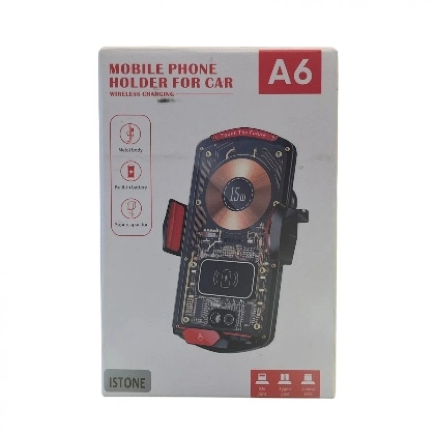 Telefon Tutucu Petek Girişli A6 Model Şarj Özellikli