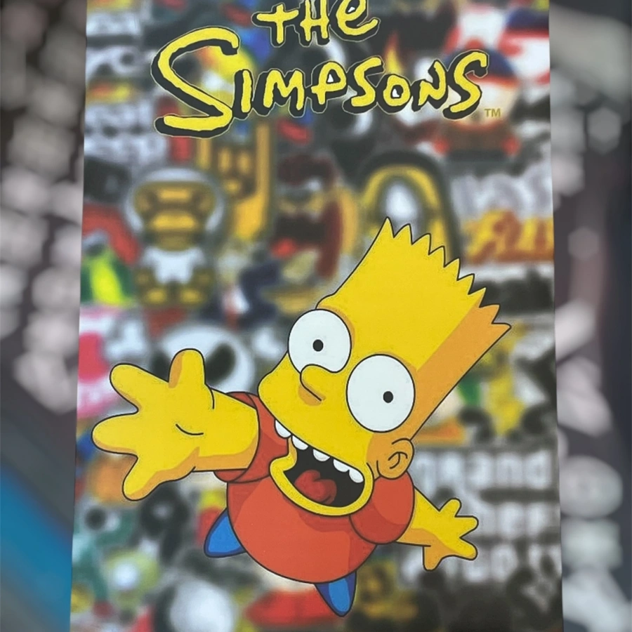 Dekor Kağıt The Simpson 50x70 Büyük Boy