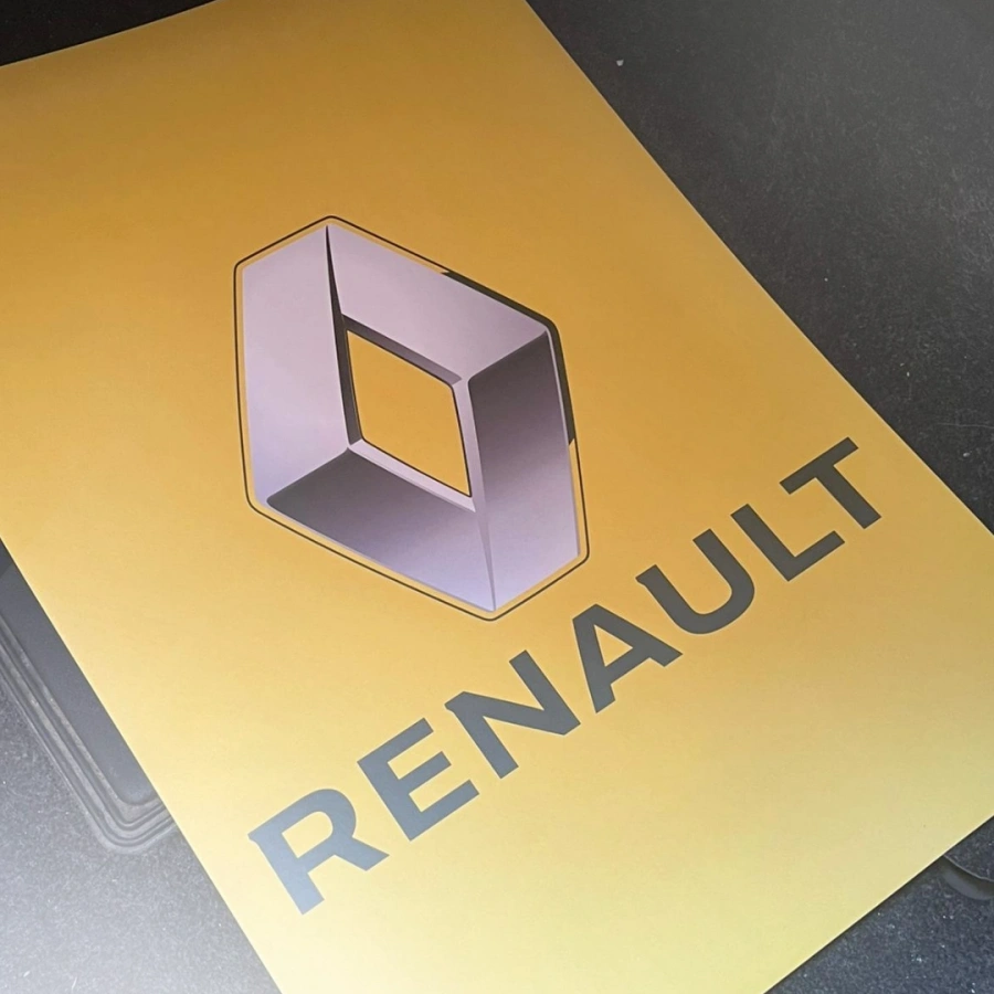 Dekor Kağıt Renault 35x50 (Küçük Boy)