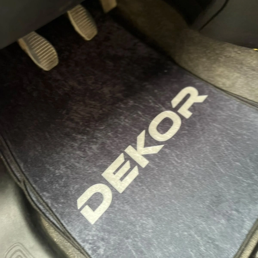 Dekor Yazılı Dekor Paspas