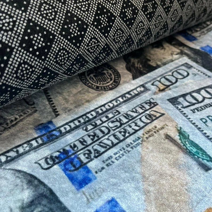 Dolar Dekor Halı Paspas 4lü