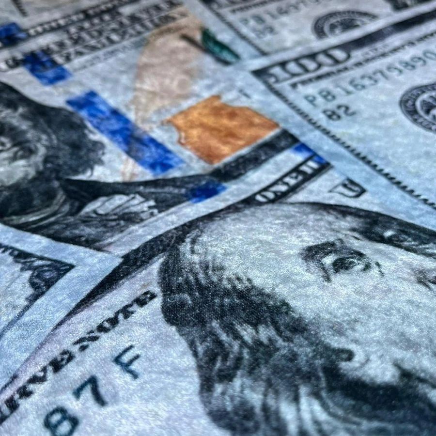 Dolar Dekor Halı Paspas 4lü