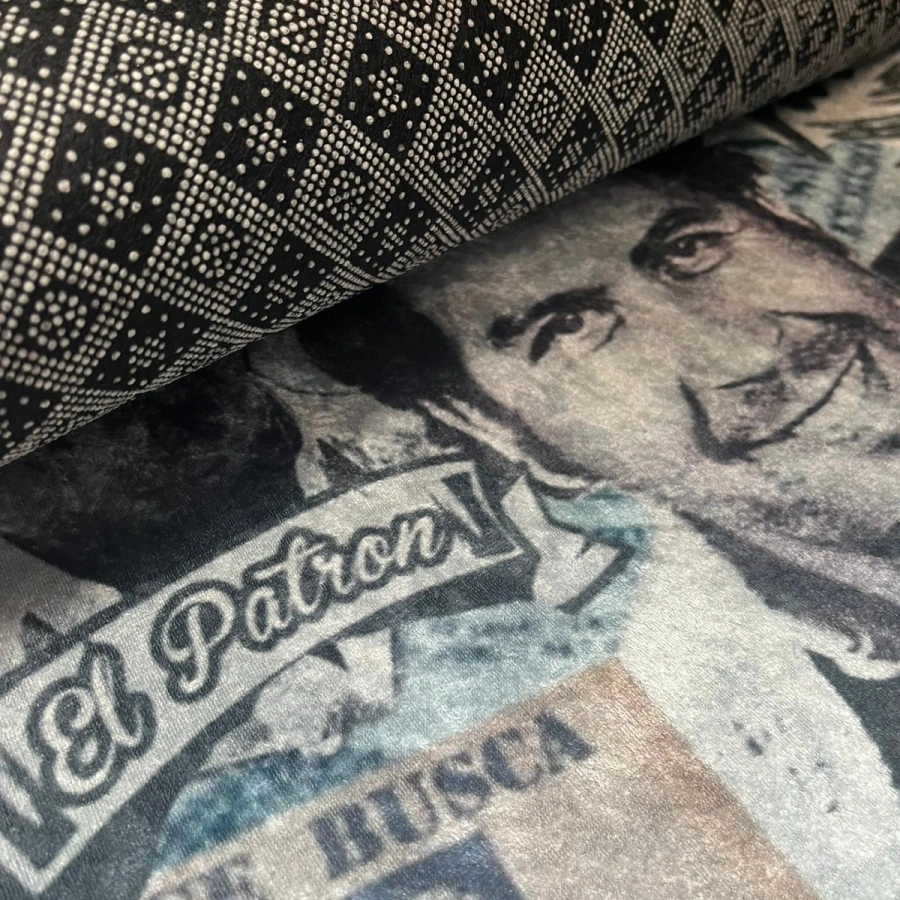 Escobar Dekor Halı Paspas 4lü