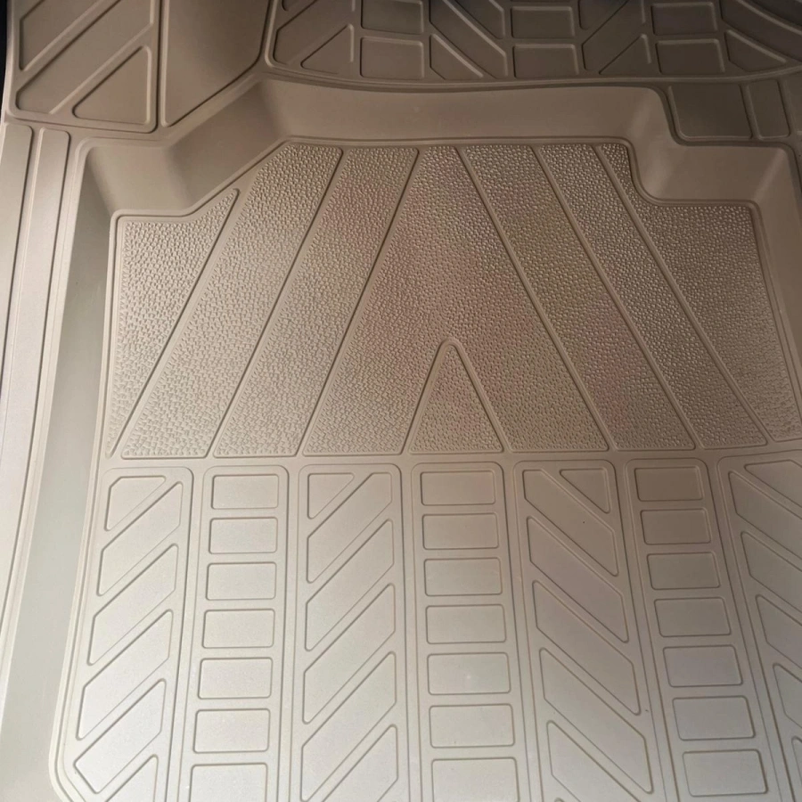 3D Havuzlu Paspas 5 Parça (BEJ)
