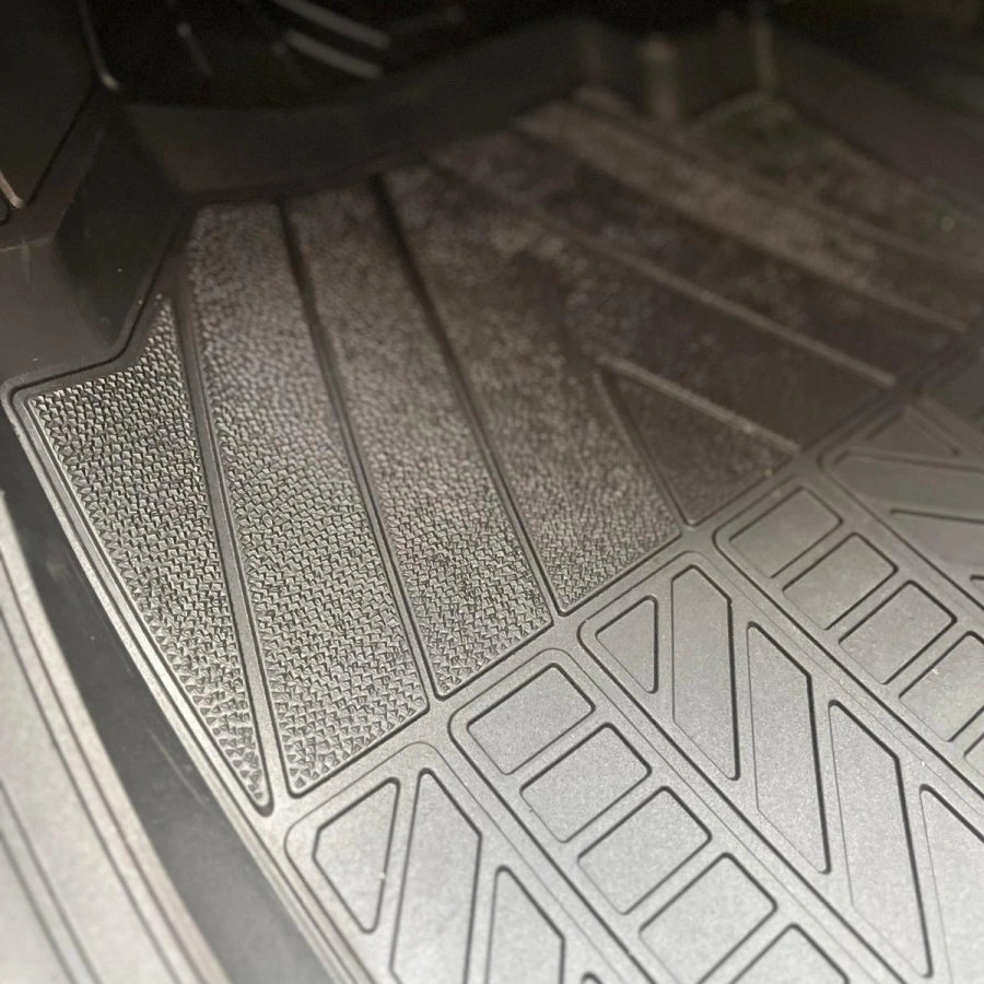 3D Havuzlu Paspas 5 Parça (Siyah)