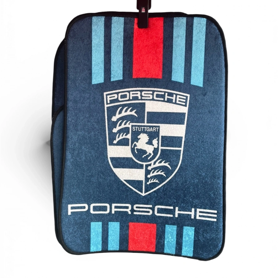 Porsche Dekor Paspas (Mavi)
