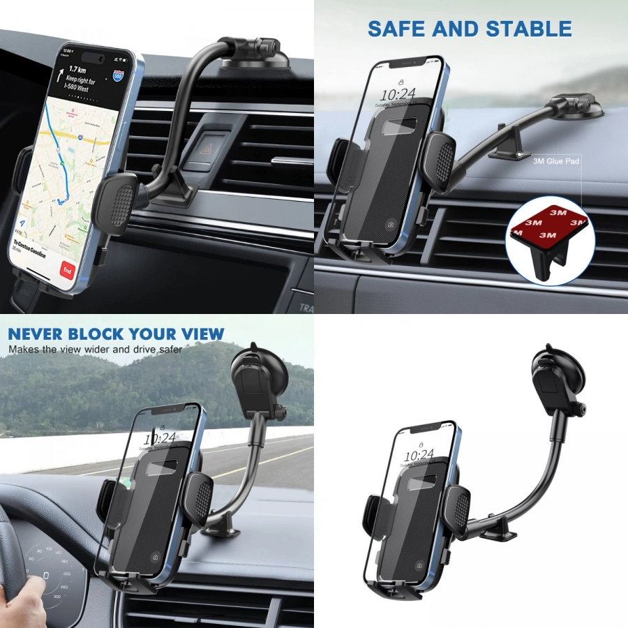 Telefon Tutucu Cam Vakumlu M1-201