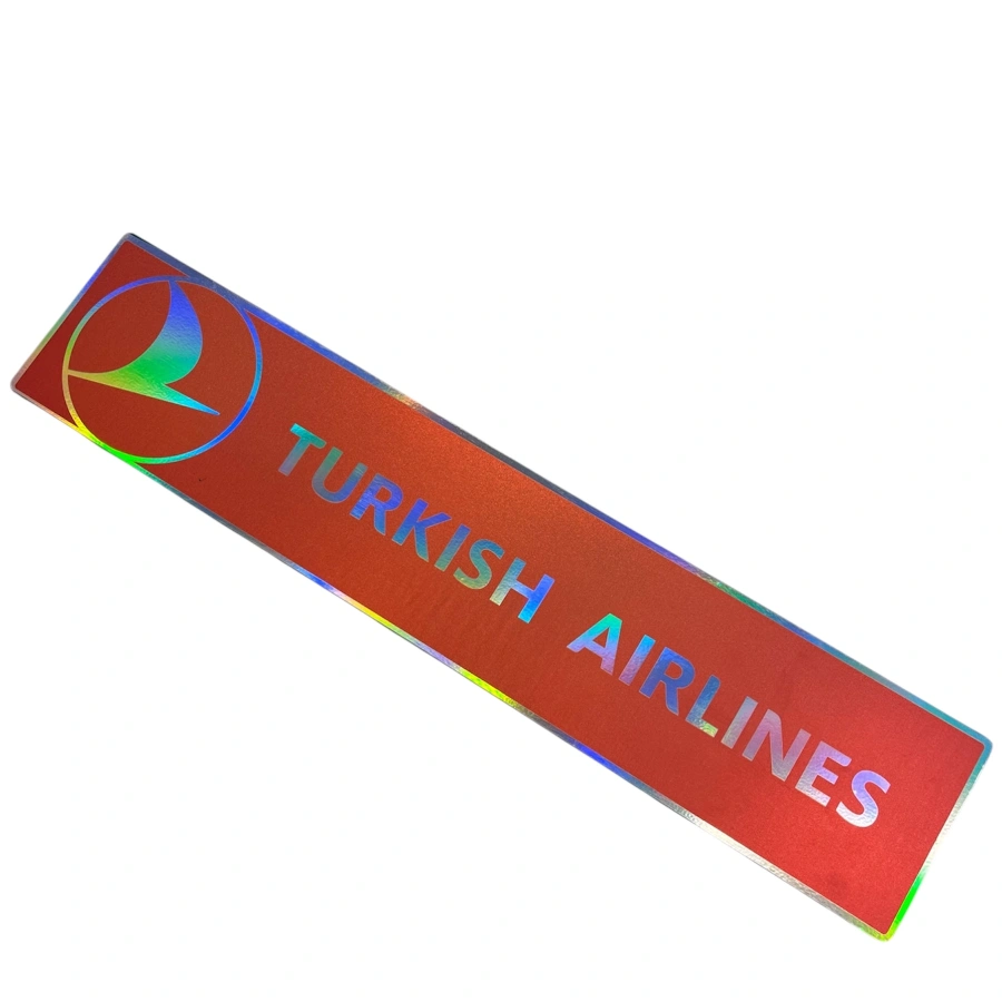 Turkish Airlines Dekor Plaka