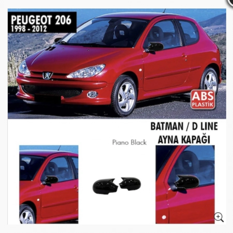 Yarasa Ayna K. Peugeot 206 1998-2012