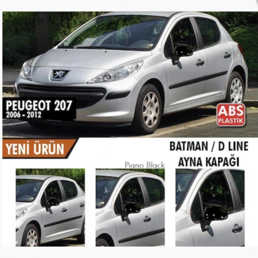 Yarasa Ayna K. Peugeot 207 2006-2009-2012-2014