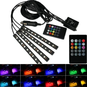 Led Ayak Altı 4 Parça