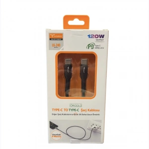 Type-C To Type-C Şarj Kablosu