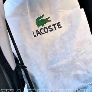 Lacoste Tela Kılıf (Beyaz)