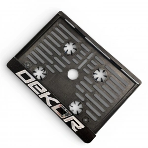 Motosiklet Plakalık Dekor