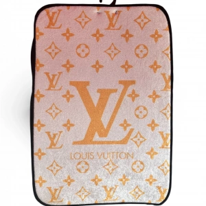 LV Dekor Paspas (Altın-Beyaz)