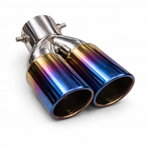 Egzoz Çift Çıkış Çapraz Yanık