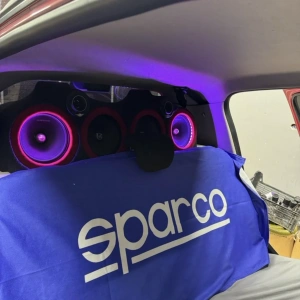 Havlu Sparco Büyük Beyaz