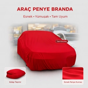 Penye Branda Kırmızı