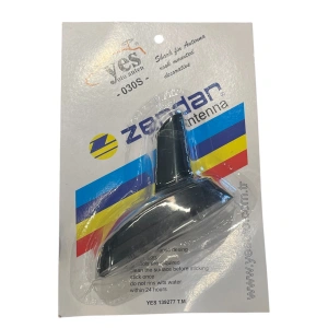 Köpekbalığı Anten Süsü Siyah