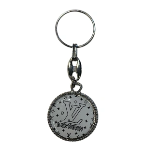 Lv Beyaz Metal Anahtarlık