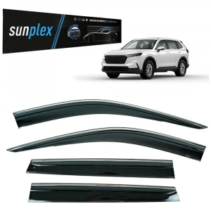 Sunplex Cam Rüzgarlığı Kromlu Honda CRV 2016-2022