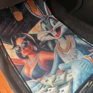 Bugs Bunny Dekor Halı Paspas 4lü
