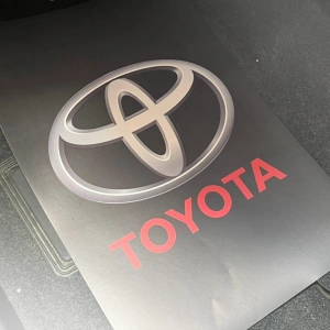 Dekor Kağıt Toyota 35x50 (Küçük Boy)