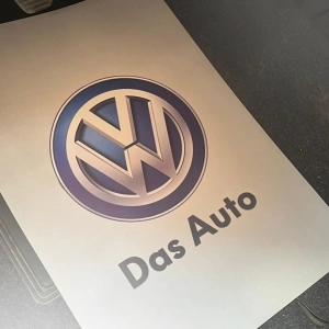 Dekor Kağıt Volkswagen 35x50 (Küçük Boy)