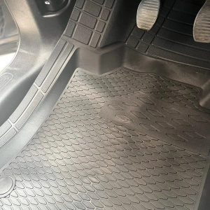 4D Havuz Paspas 5 Parça (Siyah)