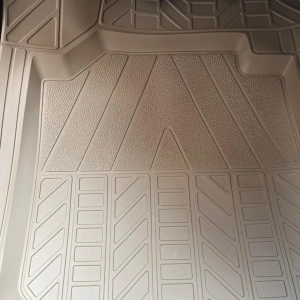 3D Havuzlu Paspas 5 Parça (BEJ)