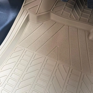 3D Havuzlu Paspas 5 Parça (BEJ)