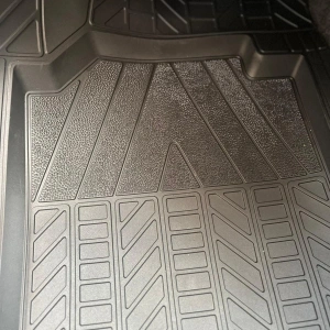 3D Havuzlu Paspas 5 Parça (Siyah)